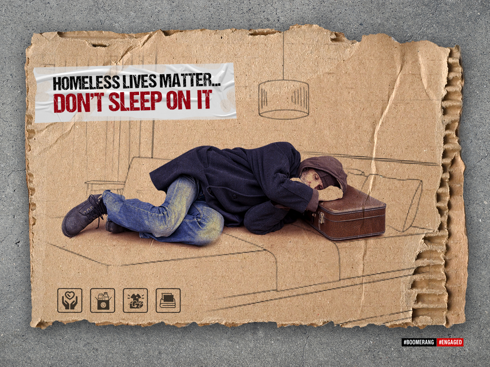 homeless lives matter ad