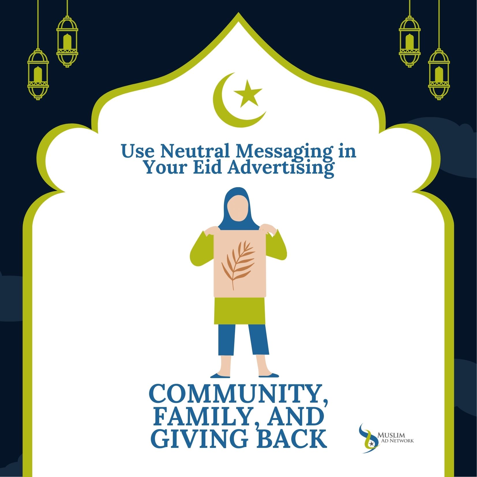 Neutral messaging for Eid advertising