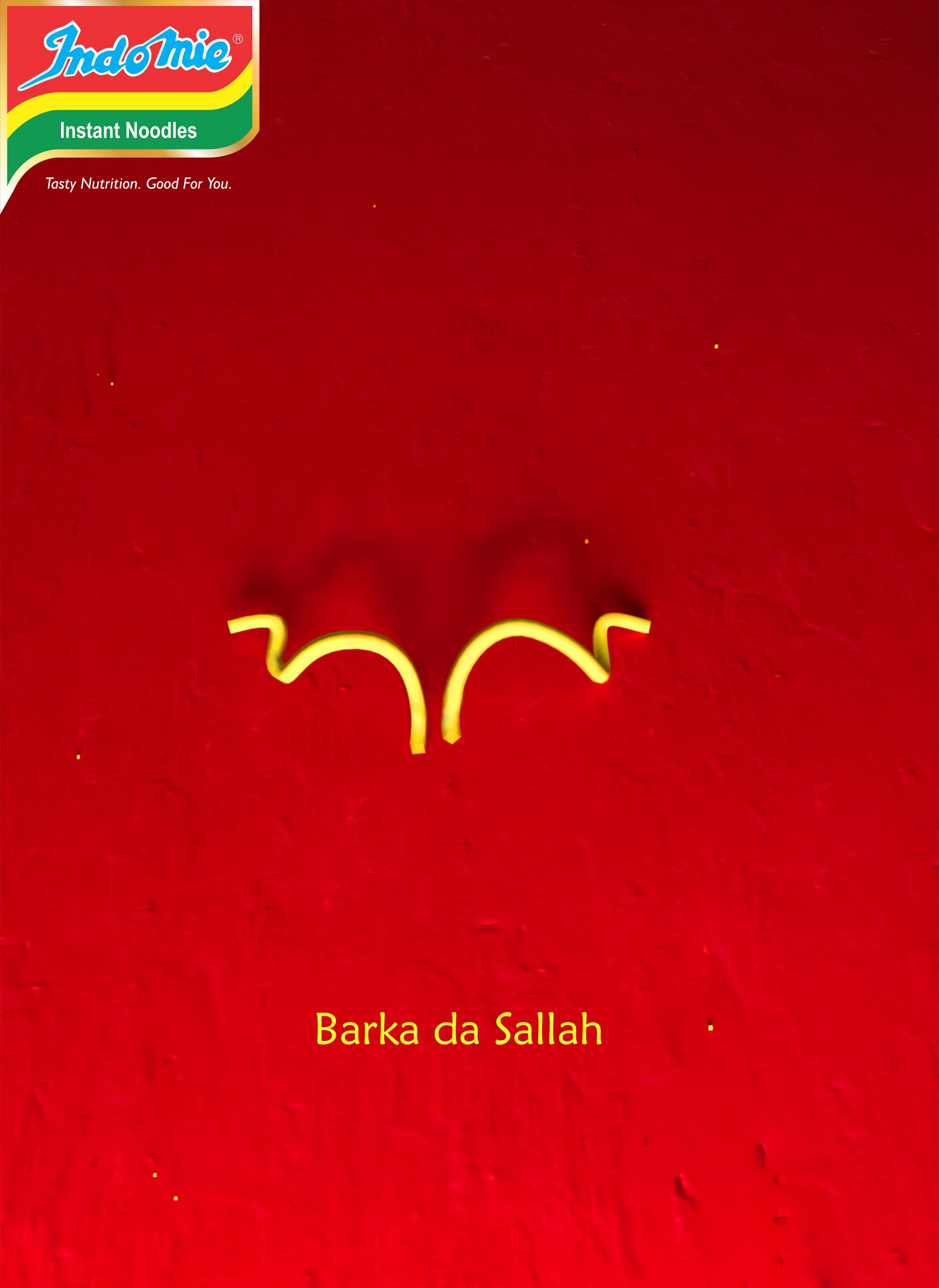 Eid Mubarak ad by Indomie Noodles