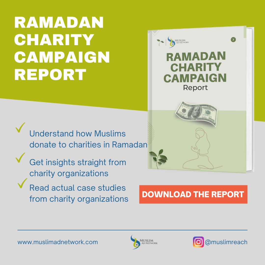 Ramadan charity advertising.